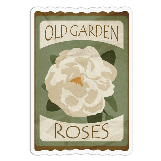 Old Garden Rose Packet Sticker