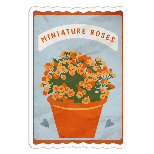 Miniature Roses Rose Packet Sticker (Copy)