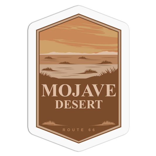 Mojave Desert - Travel Series Route 66 Sticker