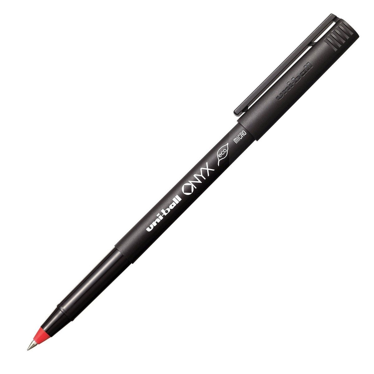 Uni Ball Onyx Micro Red Ballpoint Pen - The Stkr Store