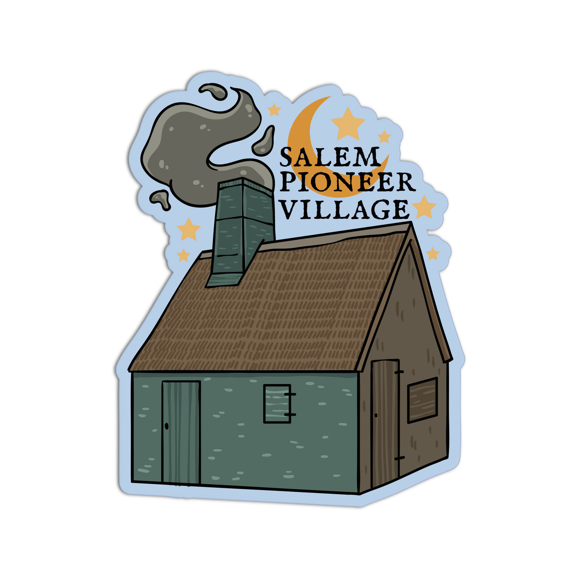 Salem Pioneer Village Salem Sticker - The Stkr Store
