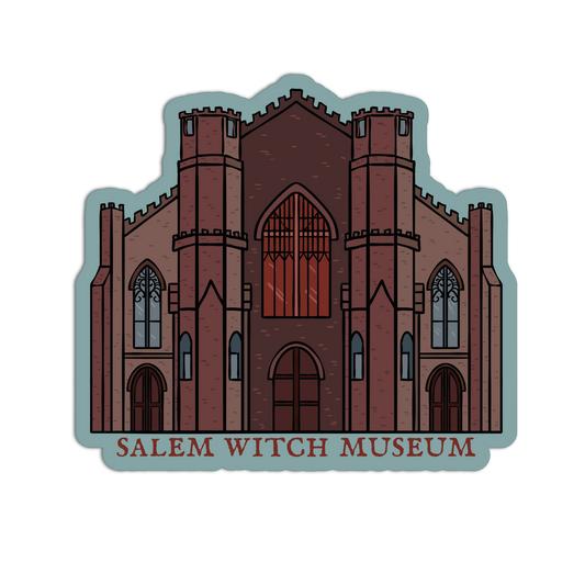 Salem Witch Museum Salem Sticker - The Stkr Store