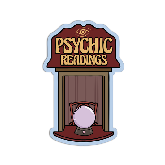 Psychic Readings Salem Sticker - The Stkr Store