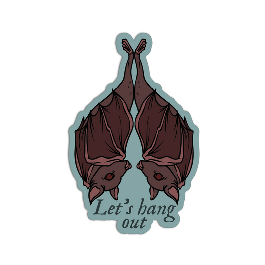 Lets Hang Out Salem Sticker - The Stkr Store