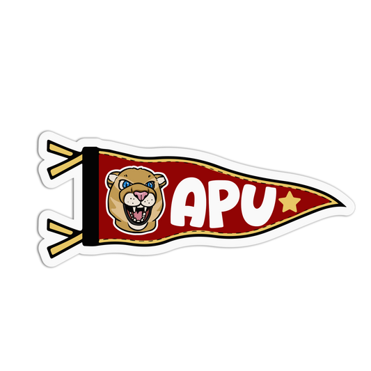 Azusa Pacific University Flag Sticker