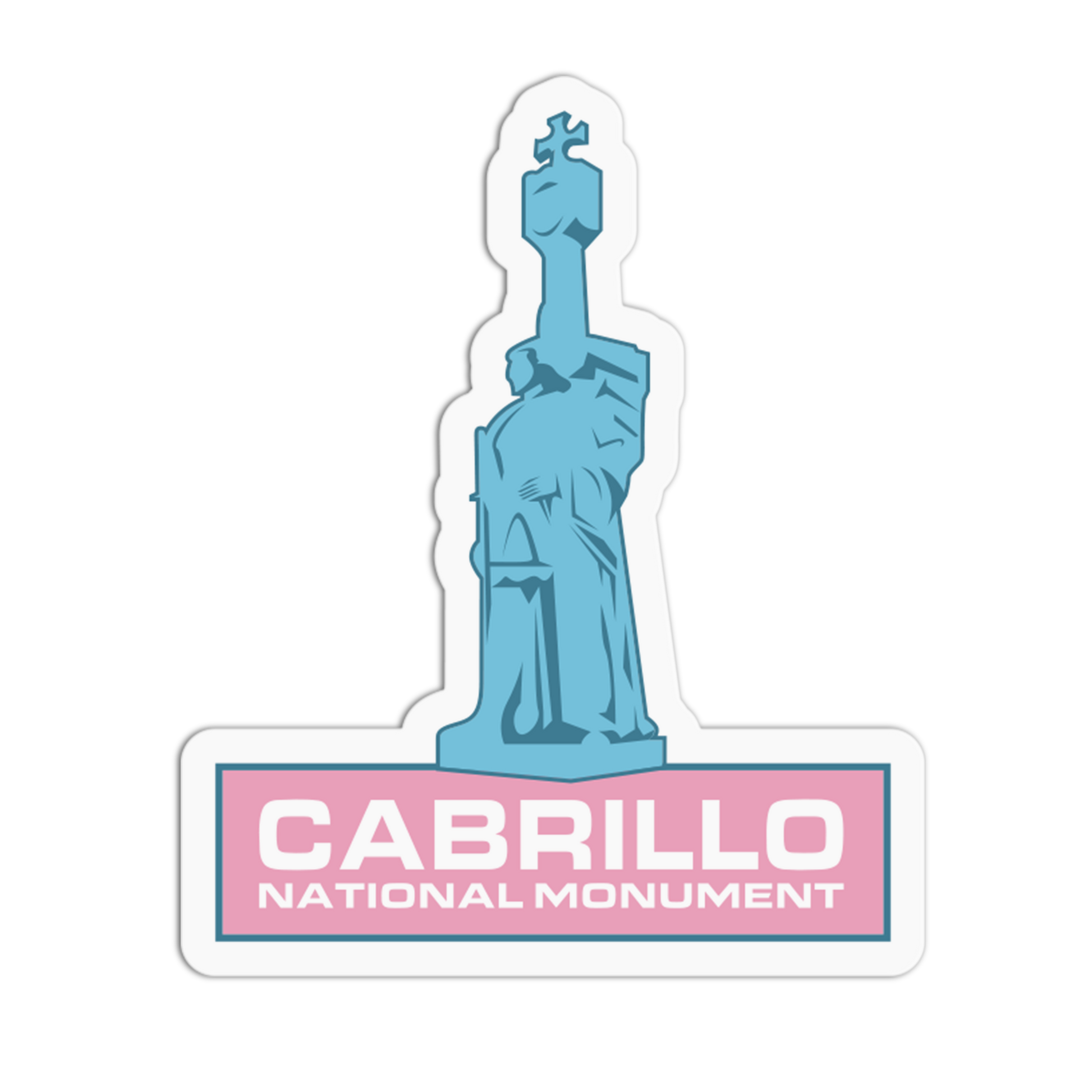 Cabrillo National Monument - San Diego Stickers - The Stkr Store