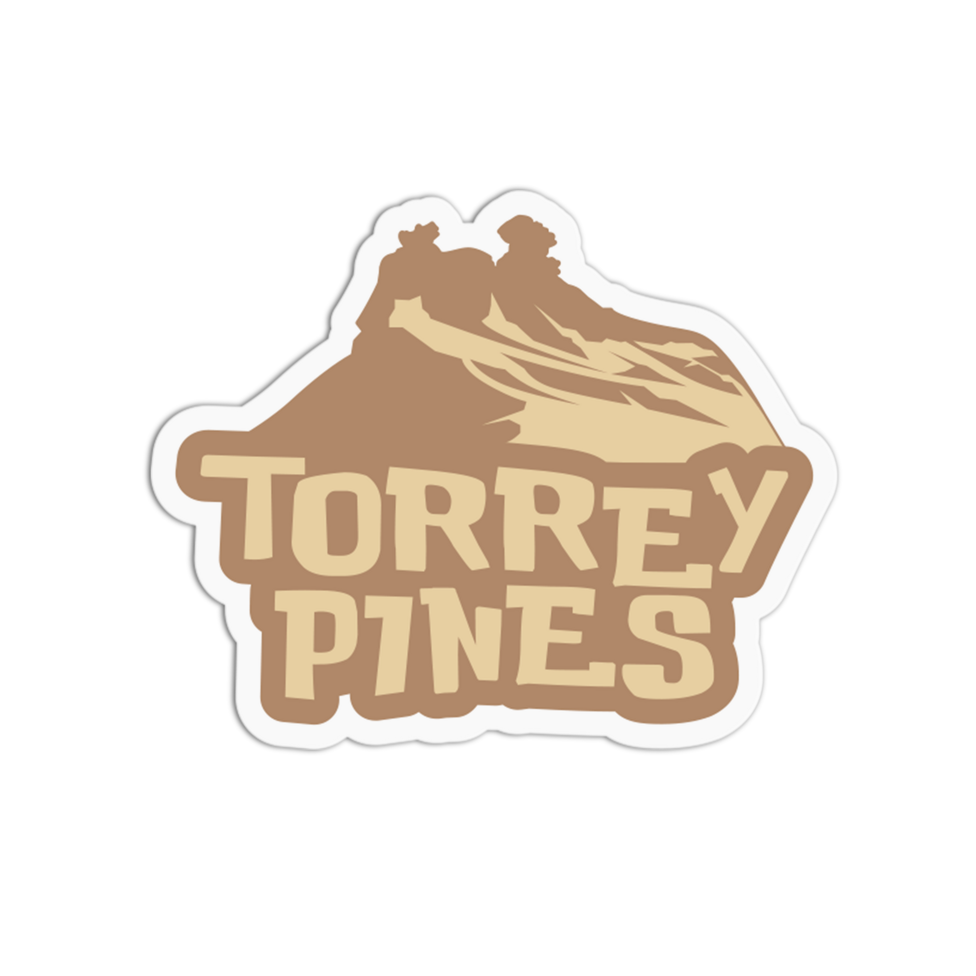 Torrey Pines - San Diego Stickers - The Stkr Store