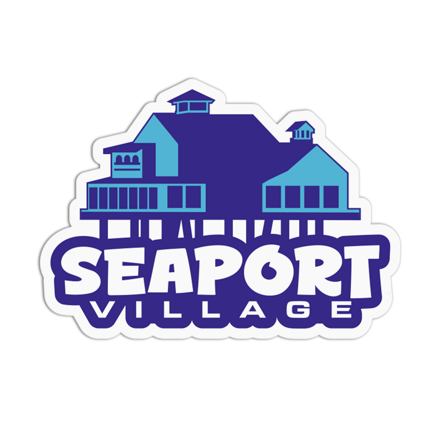 Seaport Village - San Diego Stickers