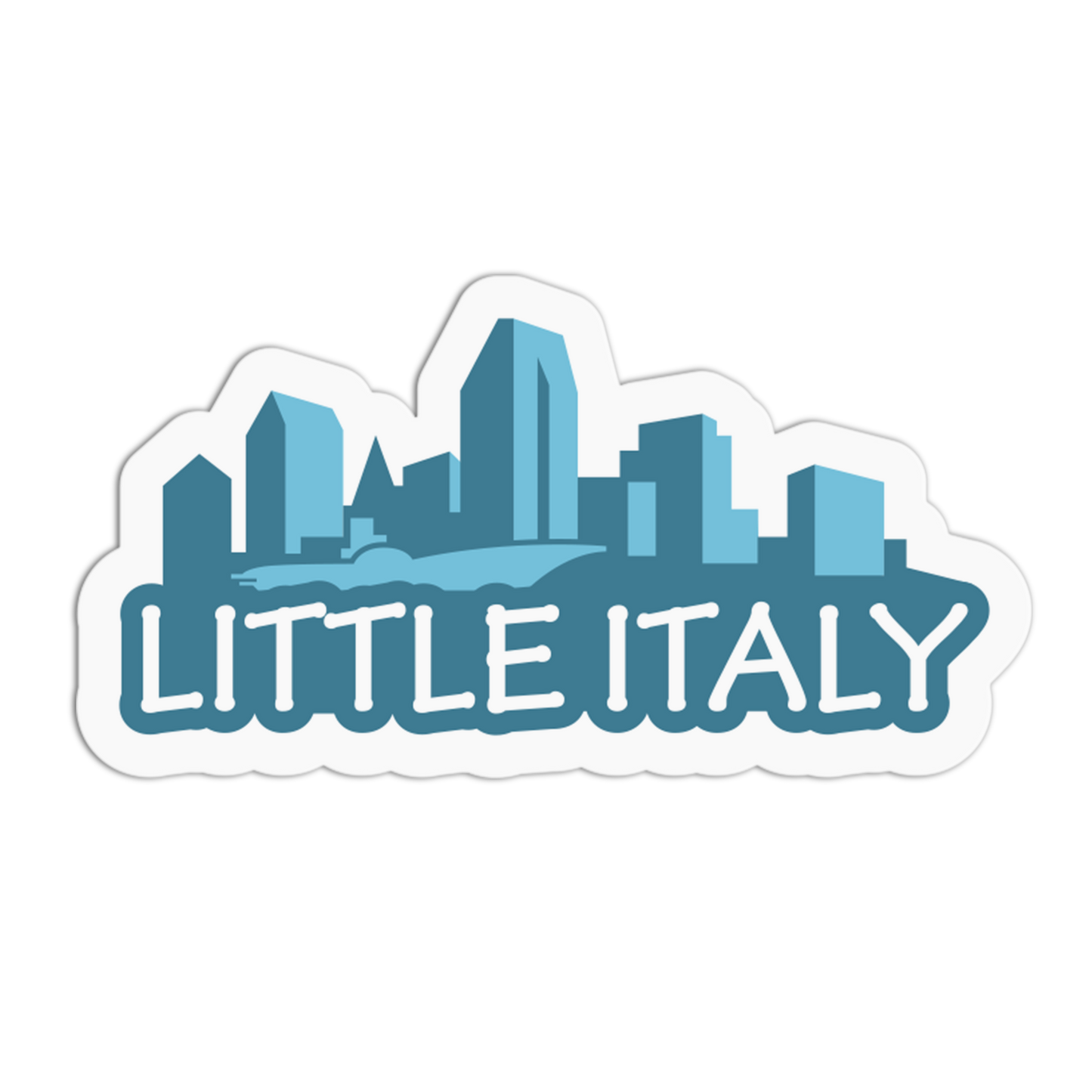 Little Italy - San Diego Stickers - The Stkr Store