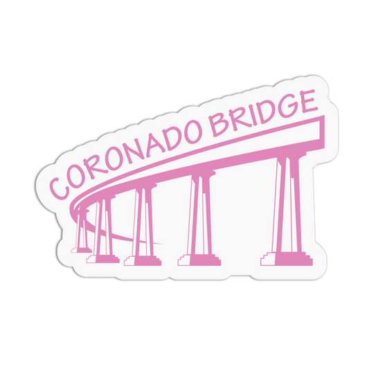 Coronado Bridge - San Diego Stickers