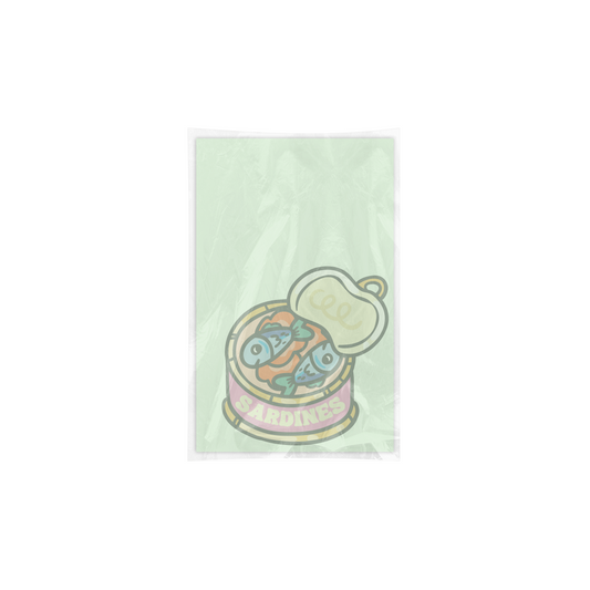 Round Can Sardine Notepad - The Stkr Store