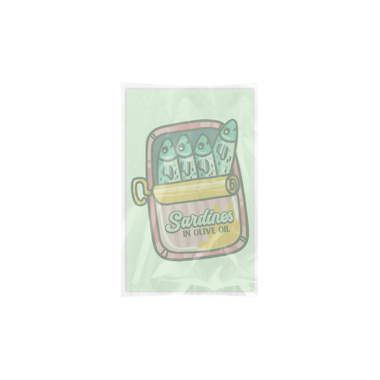 Olive Oil Sardine Notepad - The Stkr Store