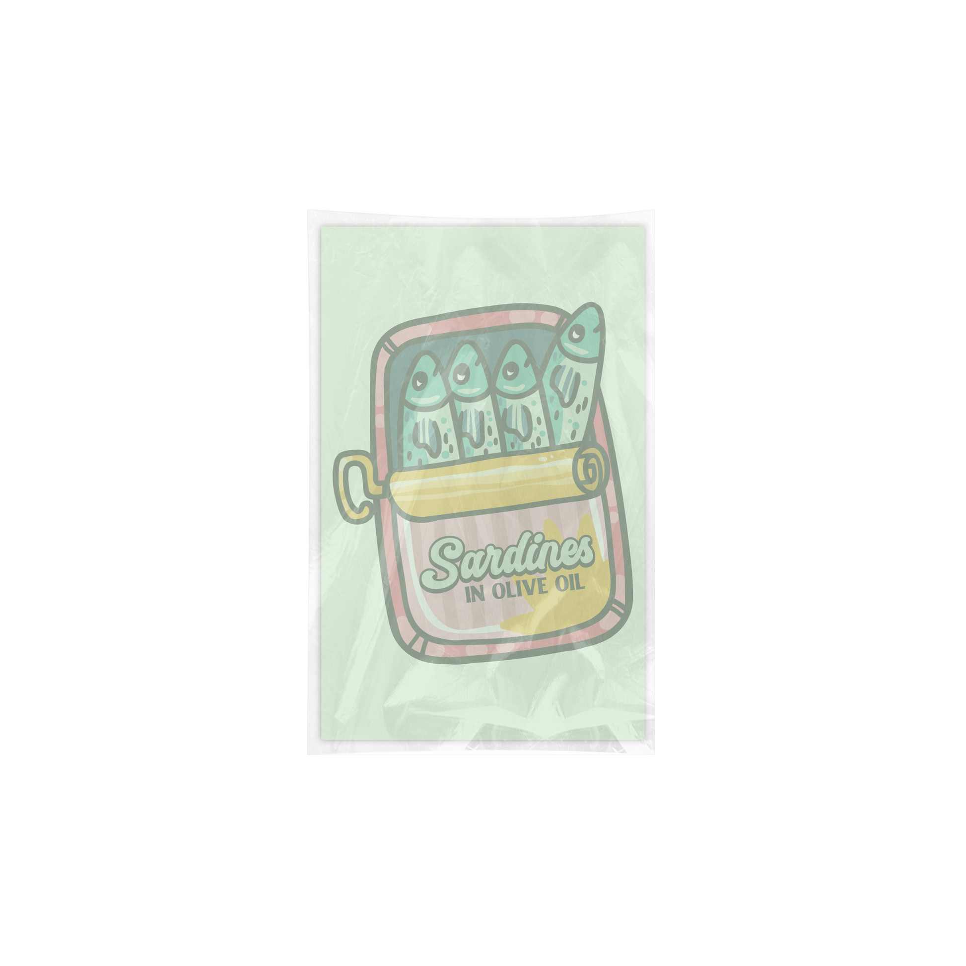Olive Oil Sardine Notepad - The Stkr Store