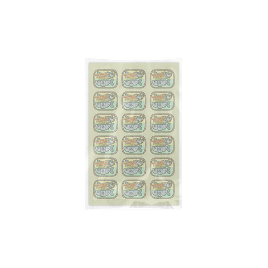 Tuna and Sardines Pattern Notepad - The Stkr Store
