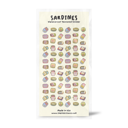 Sardines Sticker Sheet