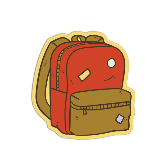 Bag School Supplies Stickers