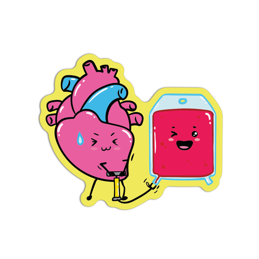 Heart and Blood Science Stickers