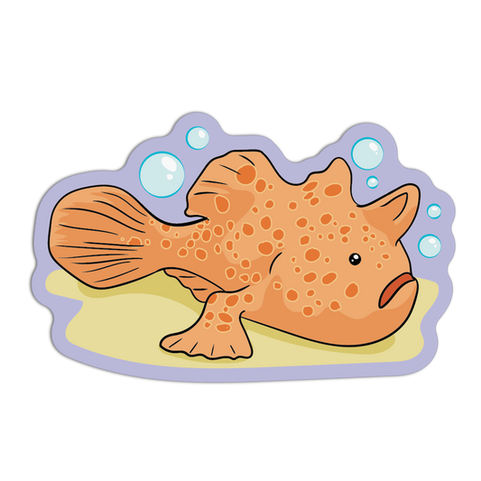Stonefish  - Sea Creatures Sticker Collection
