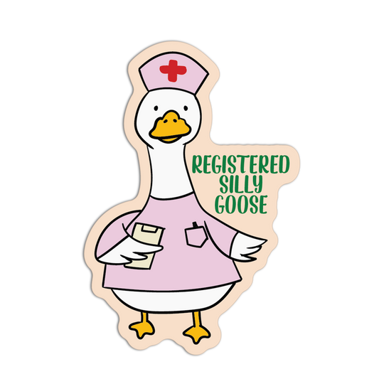 Registered Silly Goose Silly Goose Stickers