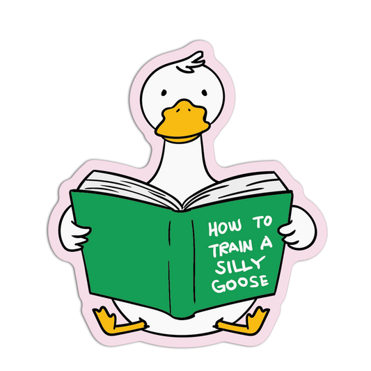 How Train A Goose Silly Goose Stickers