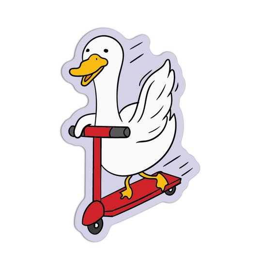 Scooter Goose Silly Goose Stickers