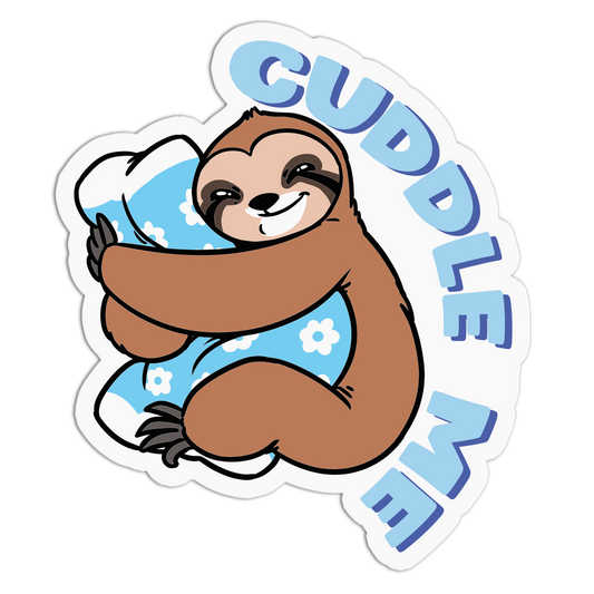 Cuddle Me Sloth Stickers