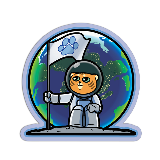 Space Cat Stickers
