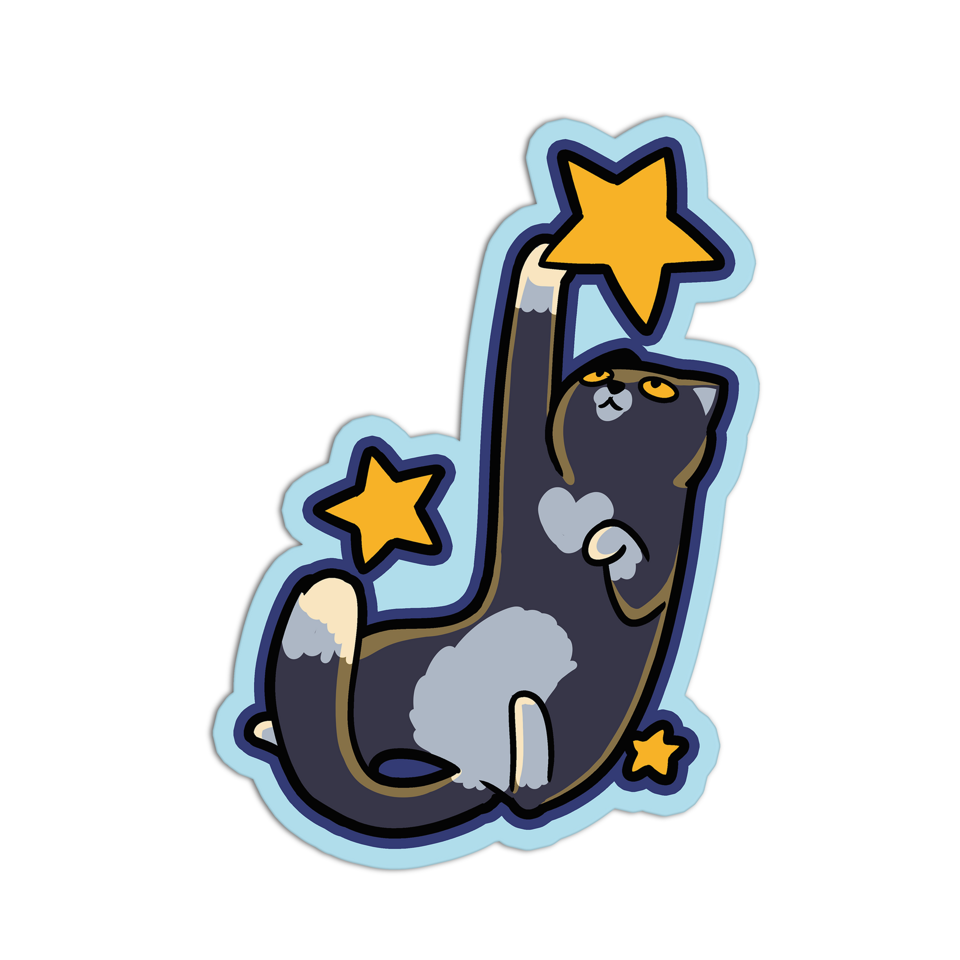 Space Cat Stickers