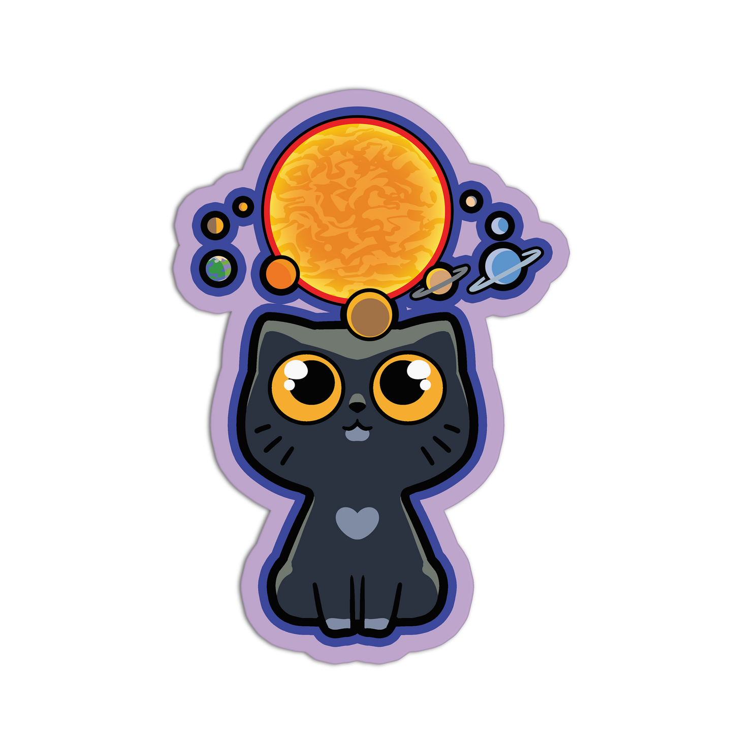 Space Cat Stickers