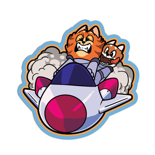 Space Cat Stickers