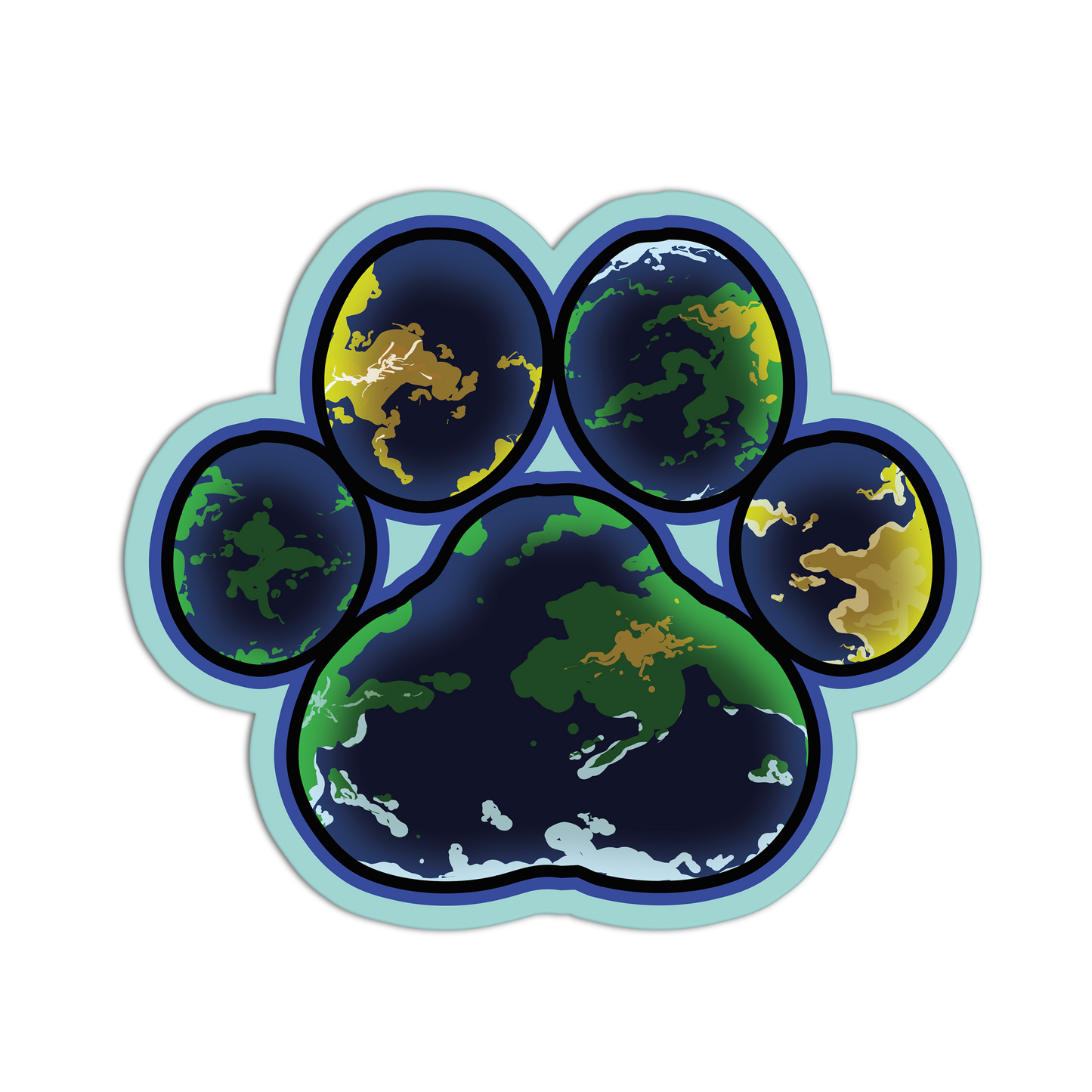 Space Cat Stickers