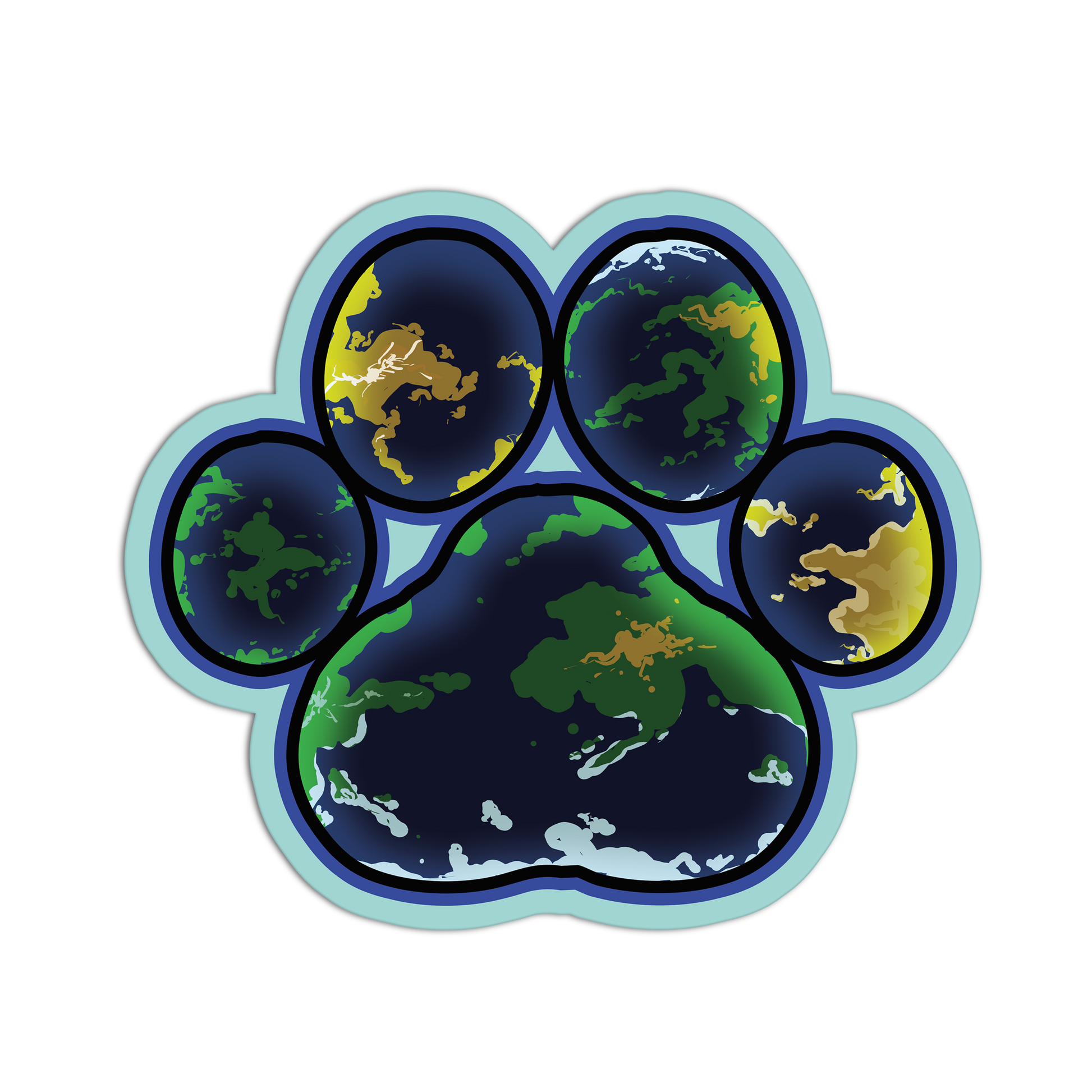 Space Cat Stickers