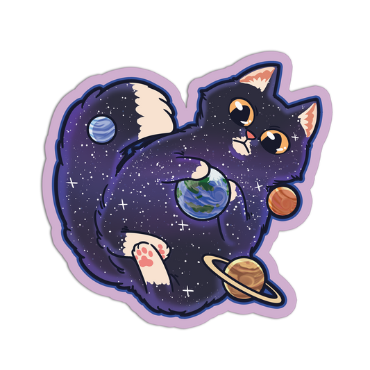 Space Cat Stickers