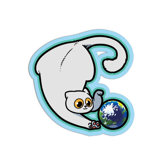 Space Cat Stickers