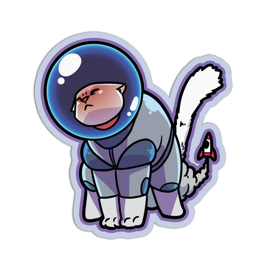Space Cat Stickers