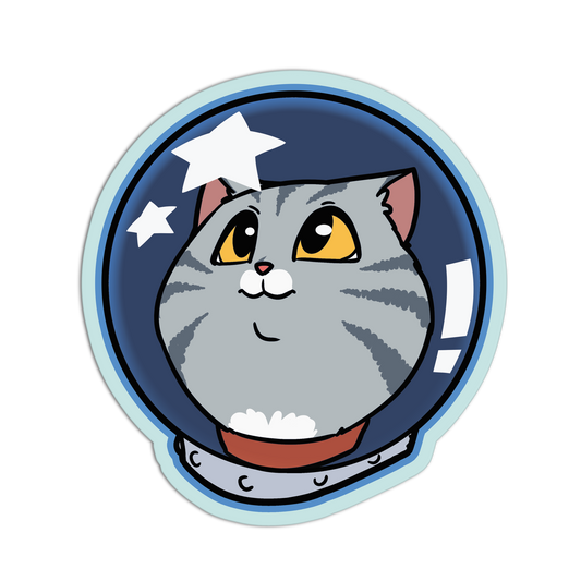 Space Cat Stickers