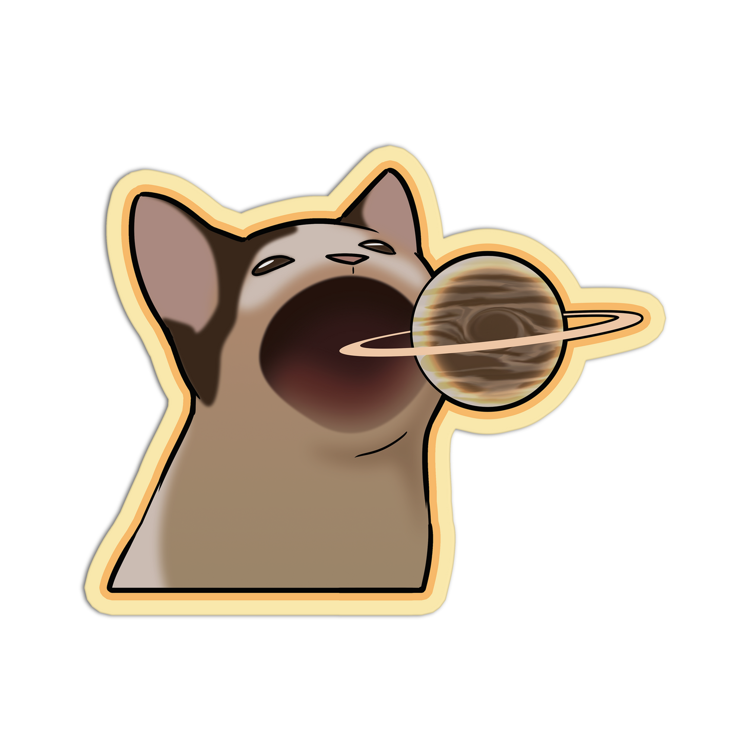 Space Cat Stickers