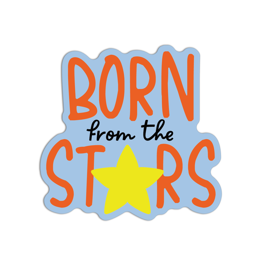 Born From The Stars Space Stuff Stickers