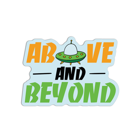 Above And Beyond Space Stuff Stickers
