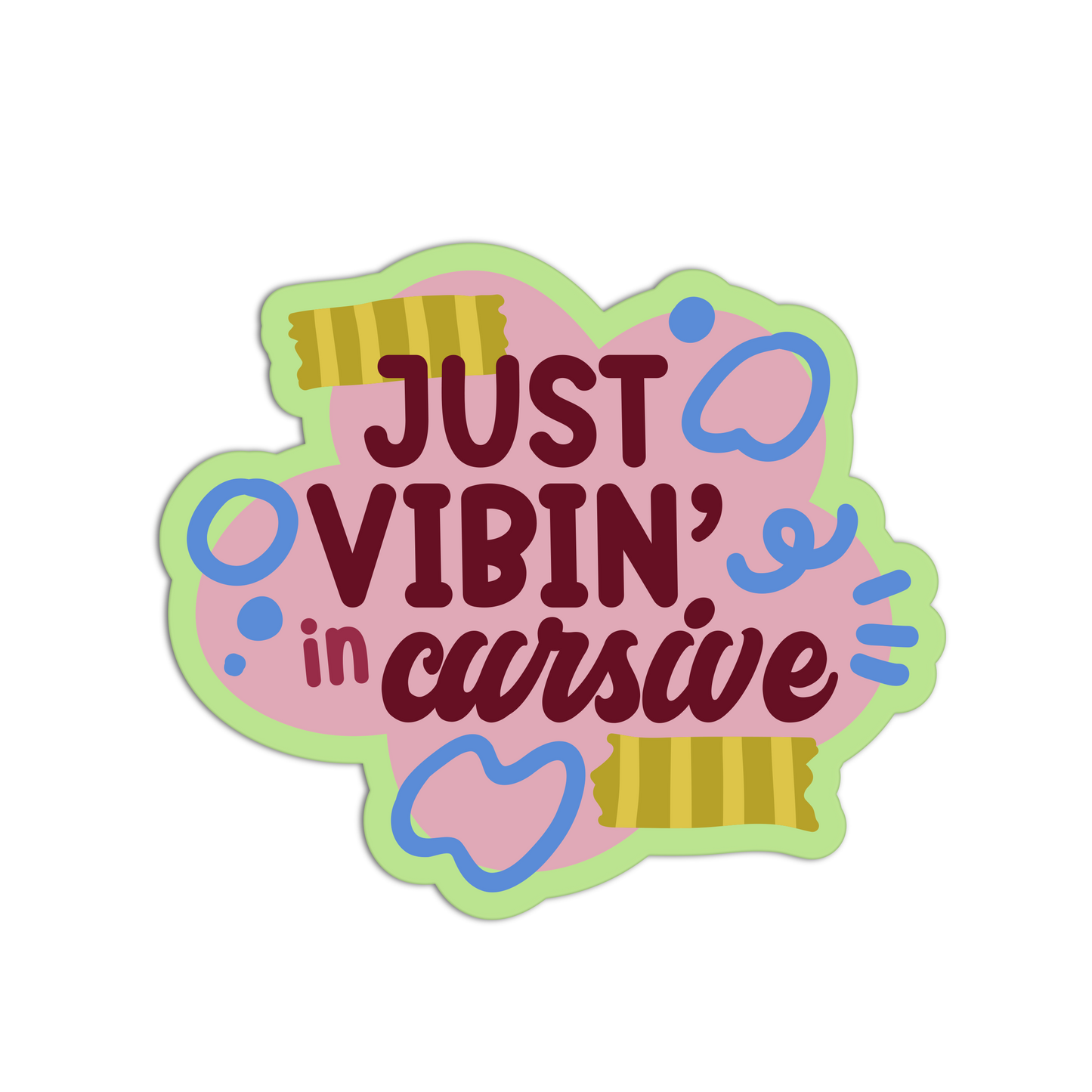 Just Vibin’ In Cursive - Stationery Lovers Collection