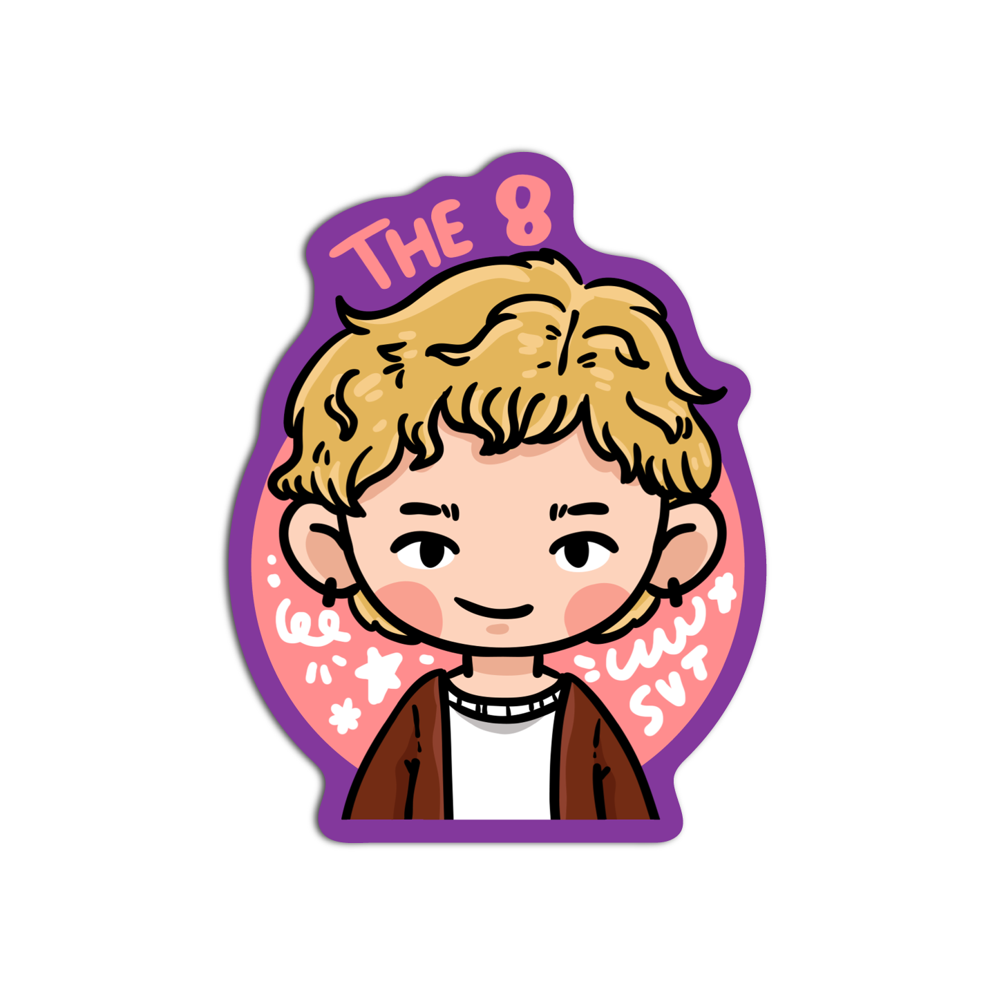 The8 SEVENTEEN Sticker