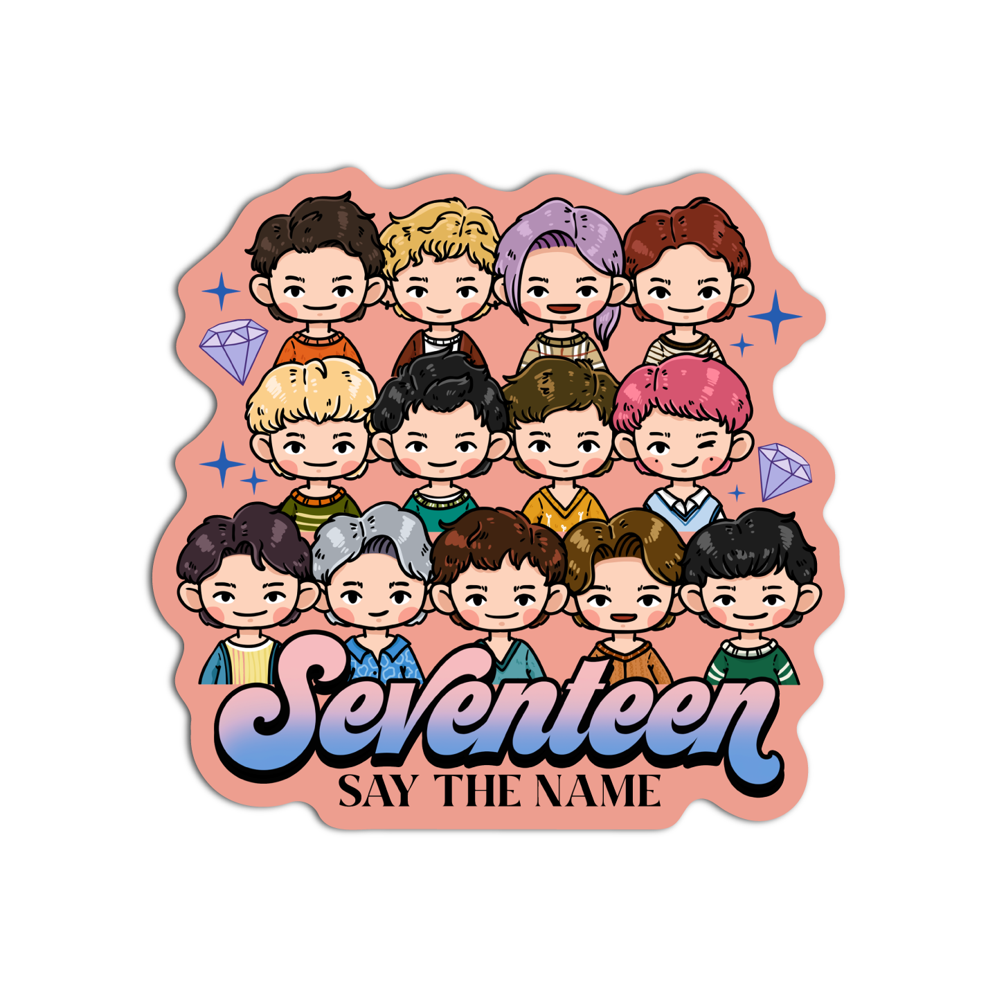 SVT Group SEVENTEEN Sticker