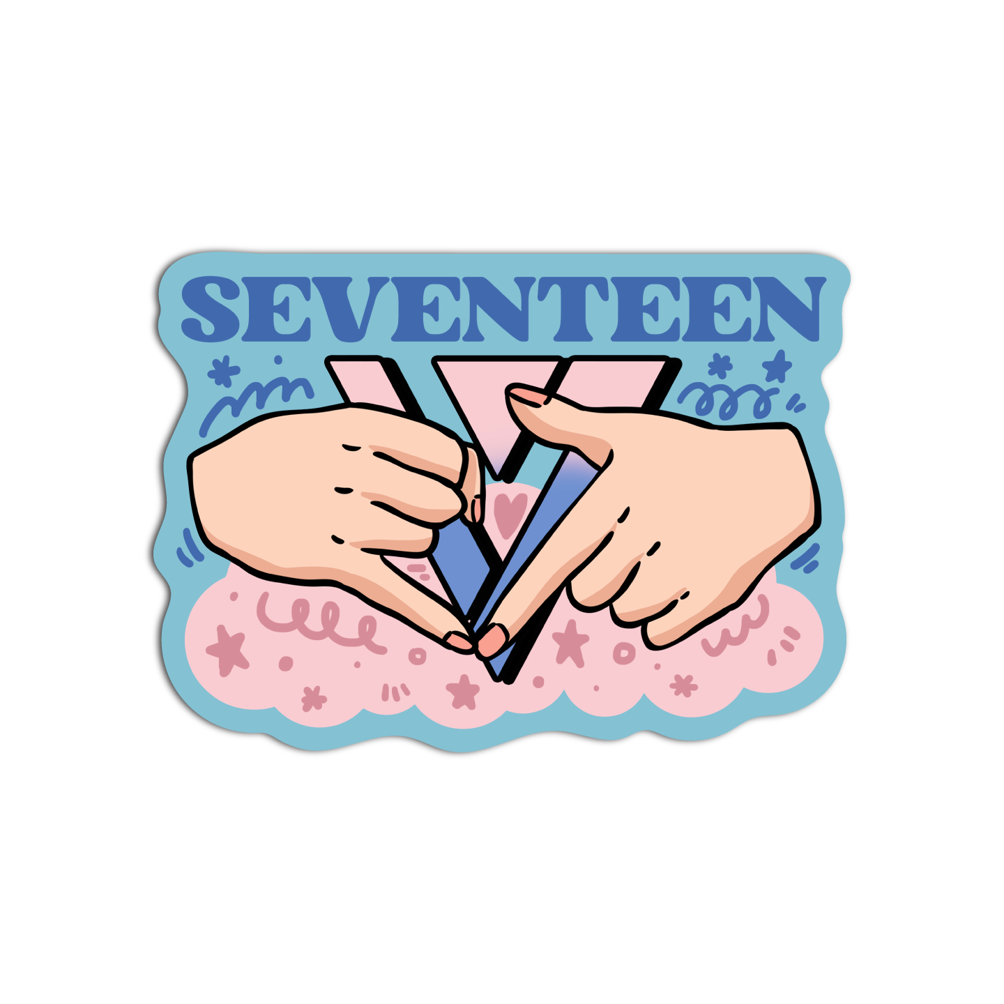 Handsign SEVENTEEN Sticker