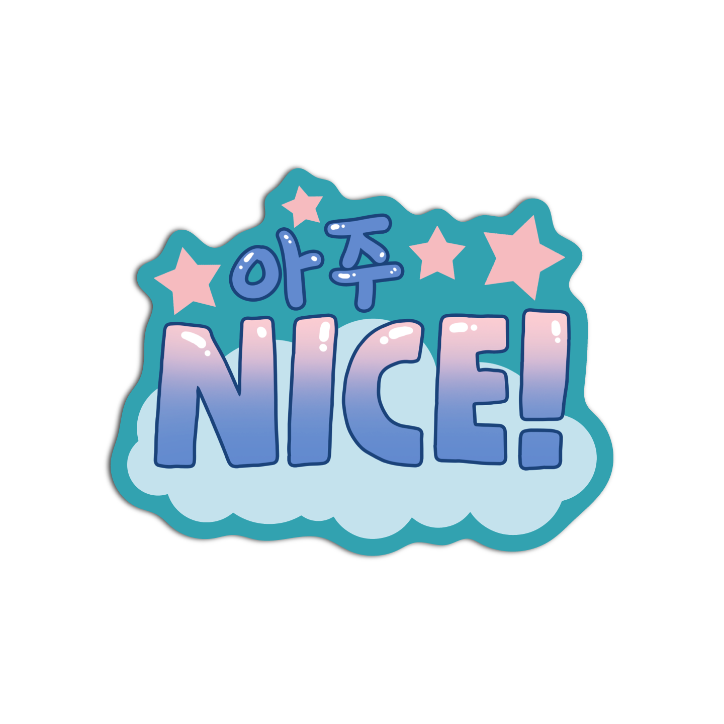 Aju Nice! SEVENTEEN Sticker