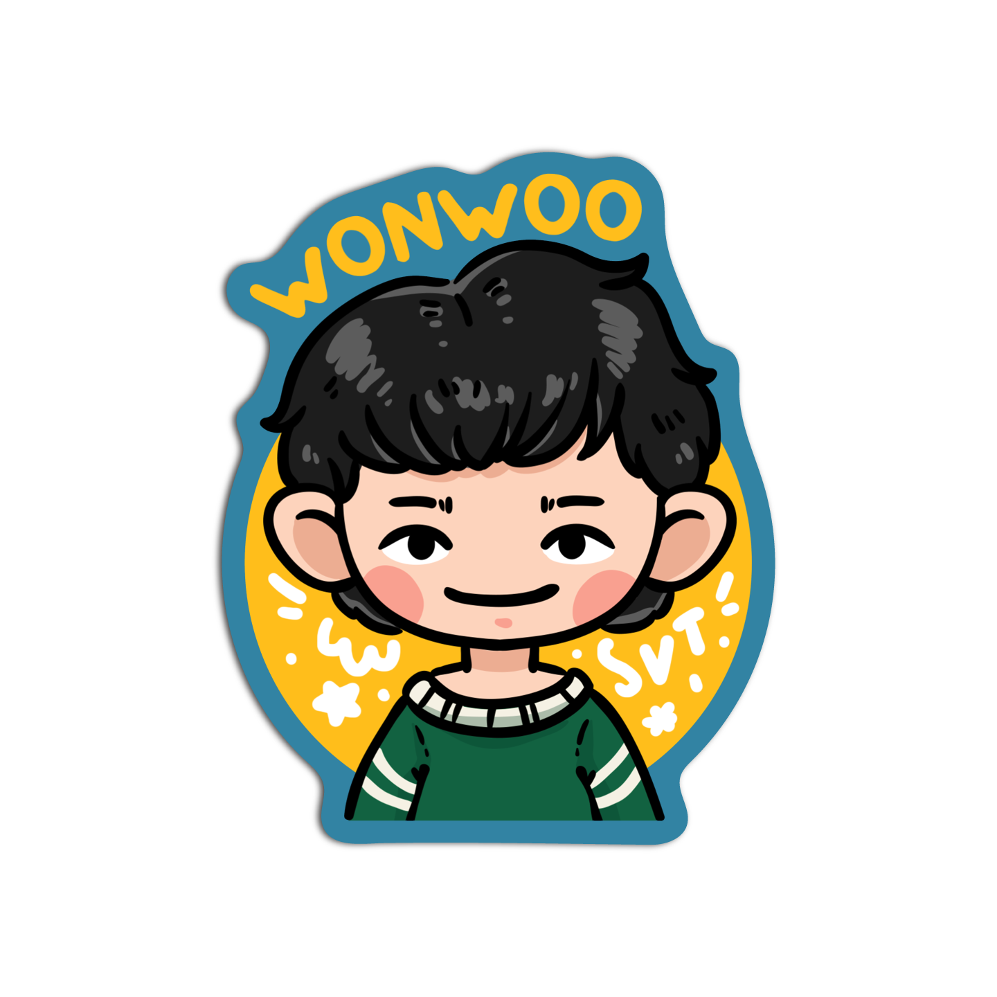 Wonwoo SEVENTEEN Sticker