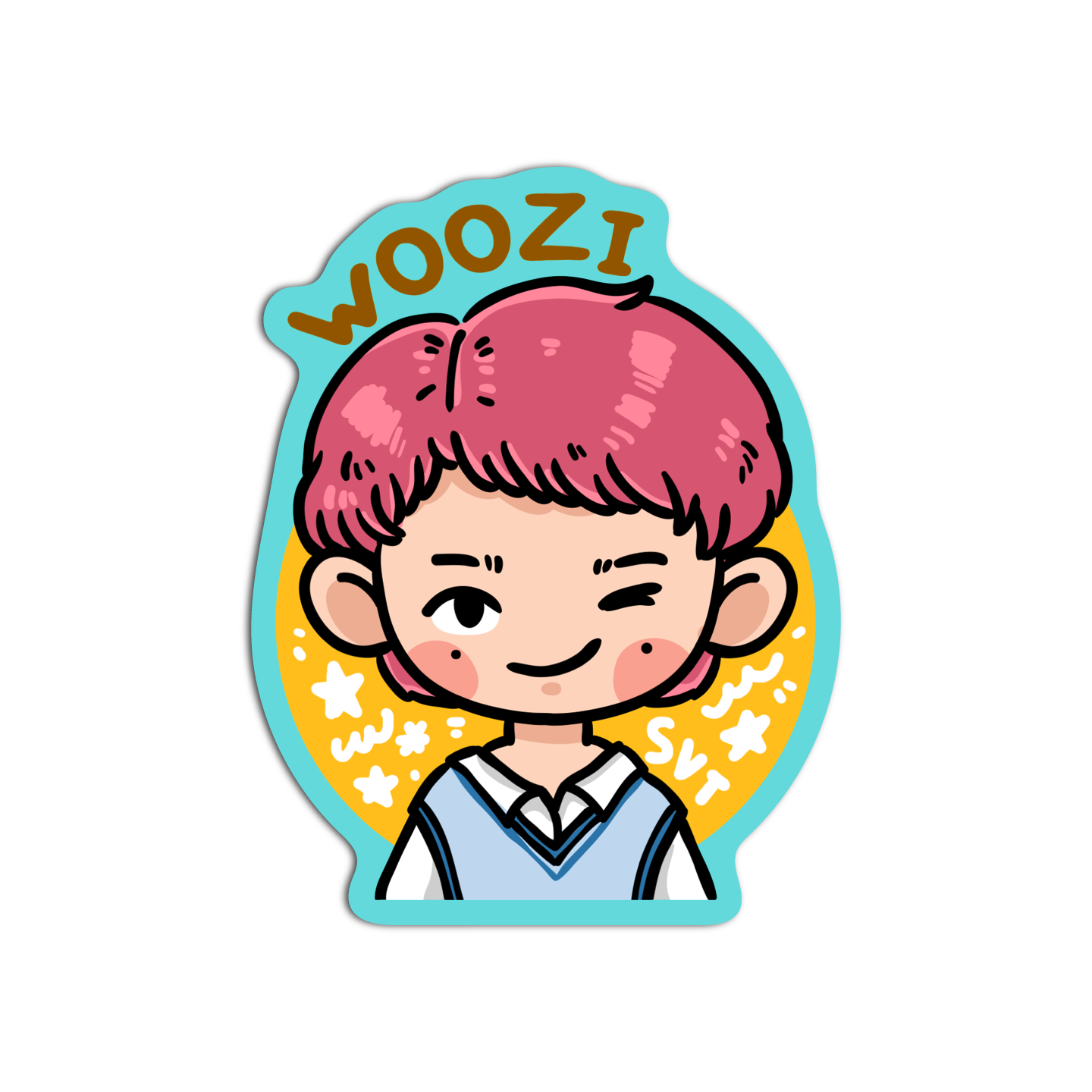 Woozi SEVENTEEN Sticker