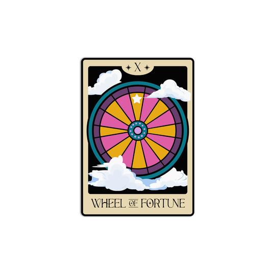 Wheel Of Fortune Tarot Stickers