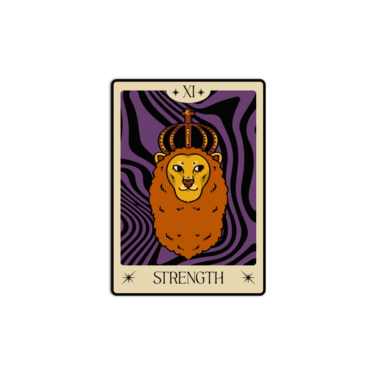 Strength Tarot Stickers