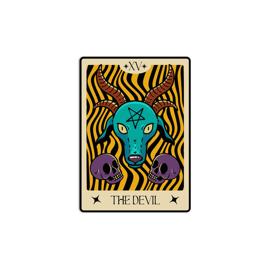 The Devil Tarot Stickers