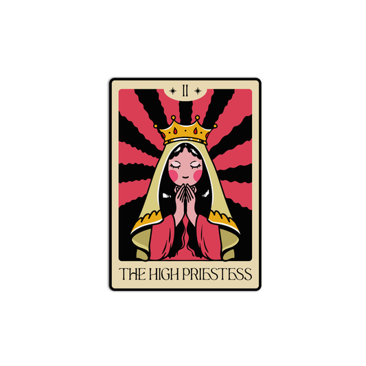 The High Priestess Tarot Stickers